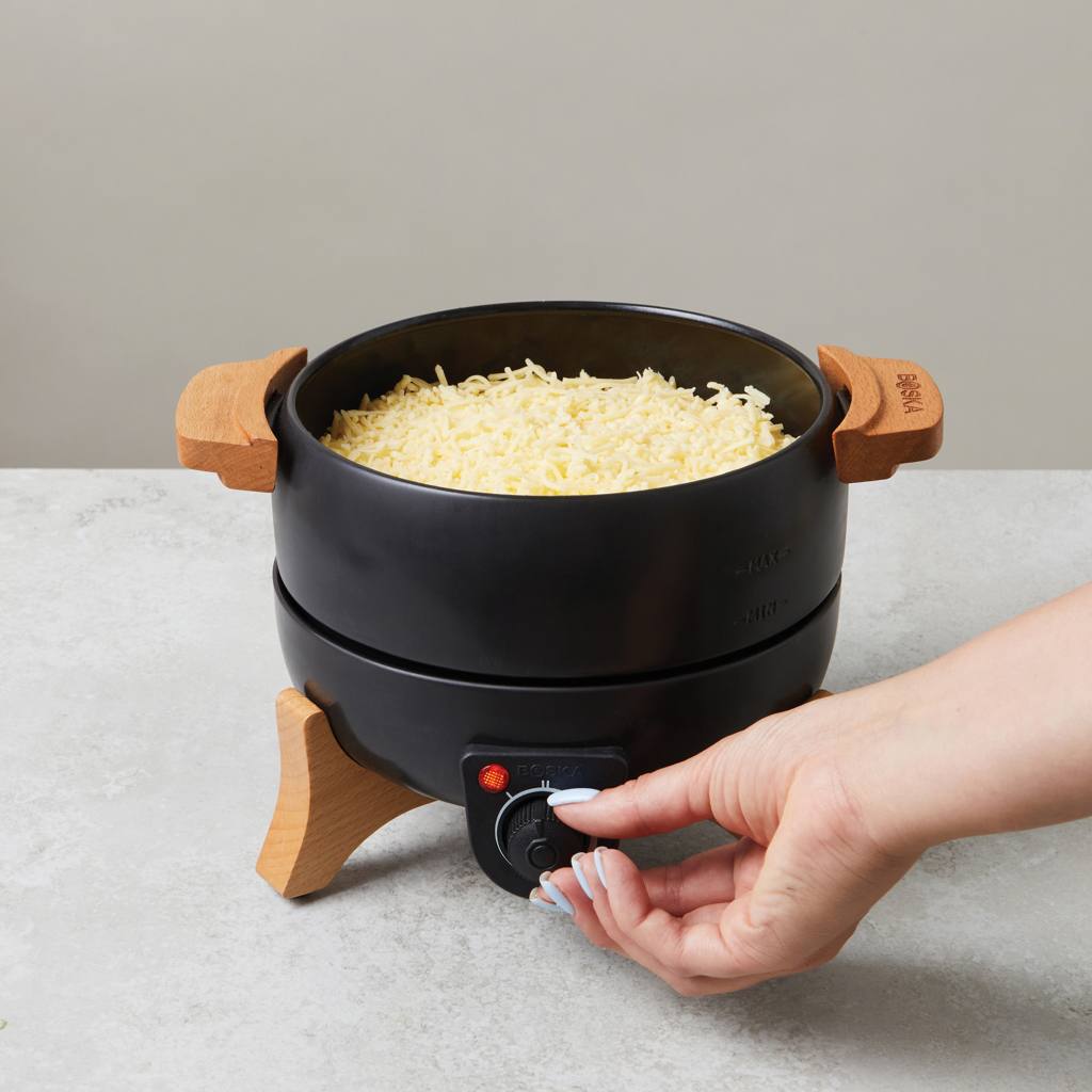 Set fondue eléctrica para fiestas BOSKA 2,3 L (tipo F UE) - Otros accesorios cocina - Regalo Promocional Personalizado - imagen 12