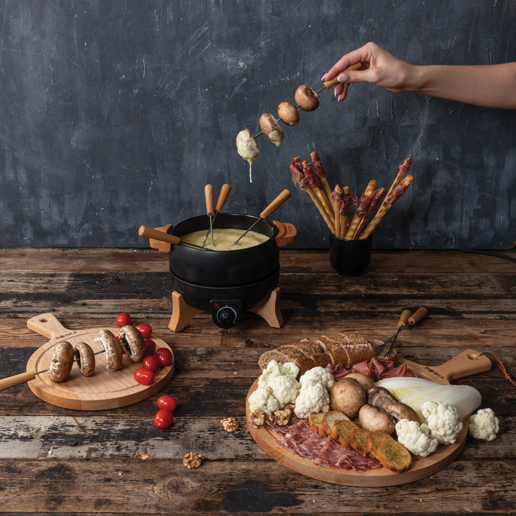Set fondue eléctrica para fiestas BOSKA 2,3 L (tipo F UE) - Otros accesorios cocina - Regalo Promocional Personalizado - imagen 18