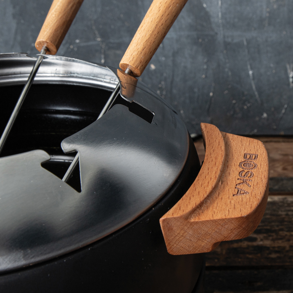 Set fondue eléctrica para fiestas BOSKA 2,3 L (tipo F UE) - Otros accesorios cocina - Regalo Promocional Personalizado - imagen 20
