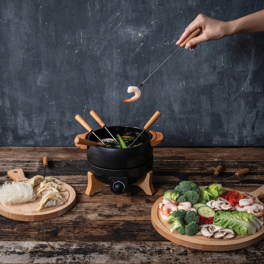 Set fondue eléctrica para fiestas BOSKA 2,3 L (tipo F UE) - Otros accesorios cocina - Regalo Promocional Personalizado - imagen 25