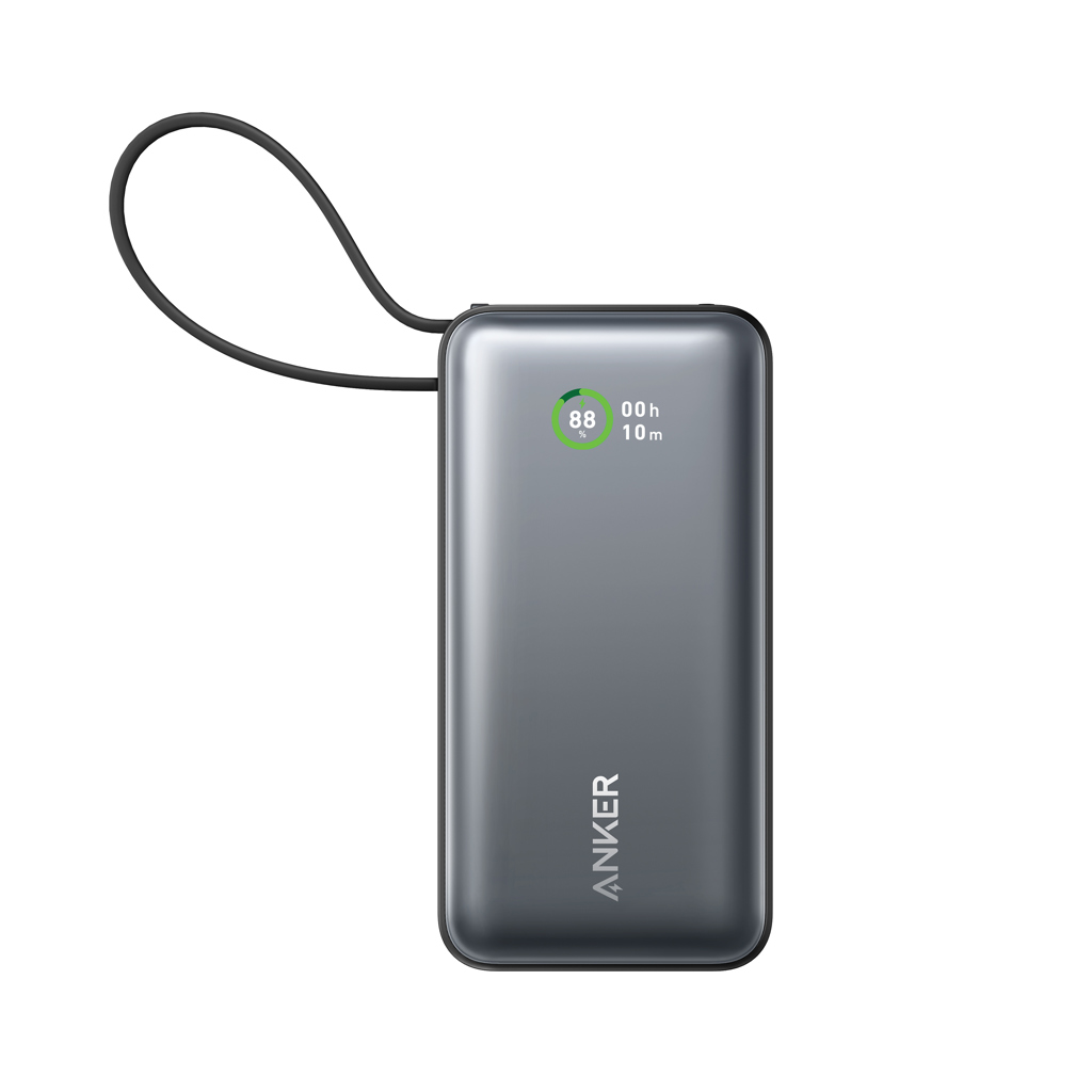 Batería externa Anker Nano 30W con cable USB-C integrado - Tecnología - Regalo Promocional Personalizado - imagen 4