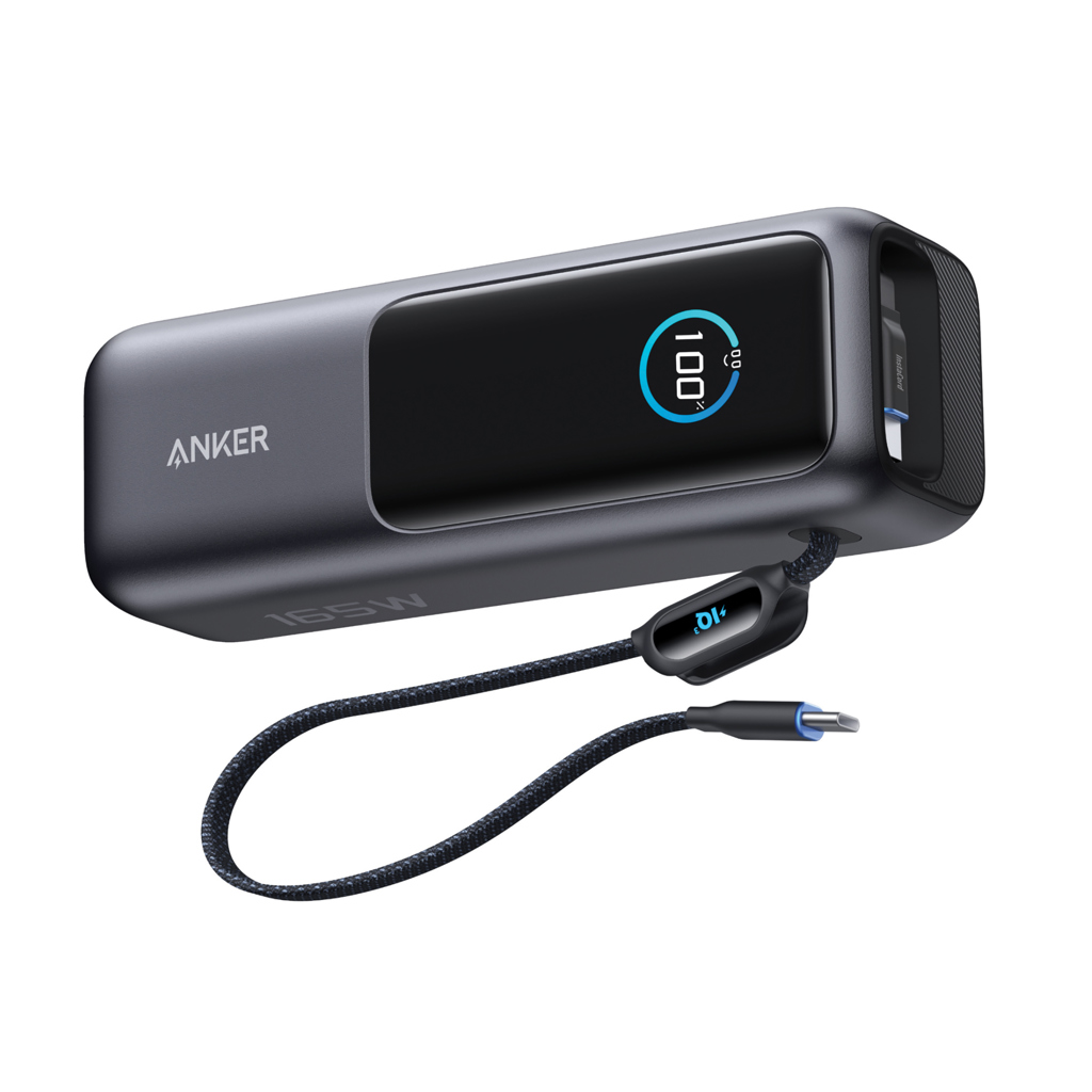 Batería Anker 25.000 mAh 165W con cable retráctil - Tecnología - Regalo Promocional Personalizado - imagen 3