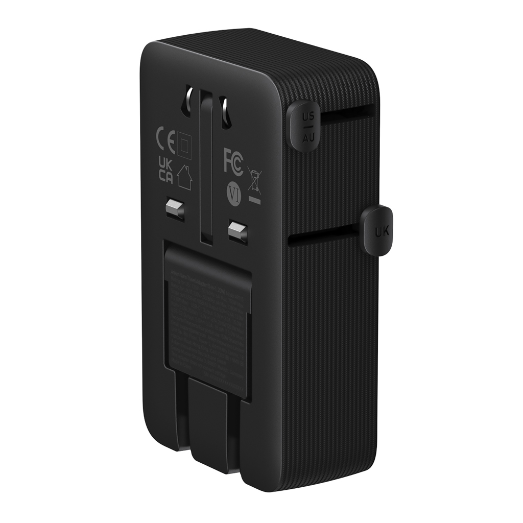 Adaptador de viaje Anker 20W Nano 5 en 1 - Tecnología - Regalo Promocional Personalizado - imagen 5