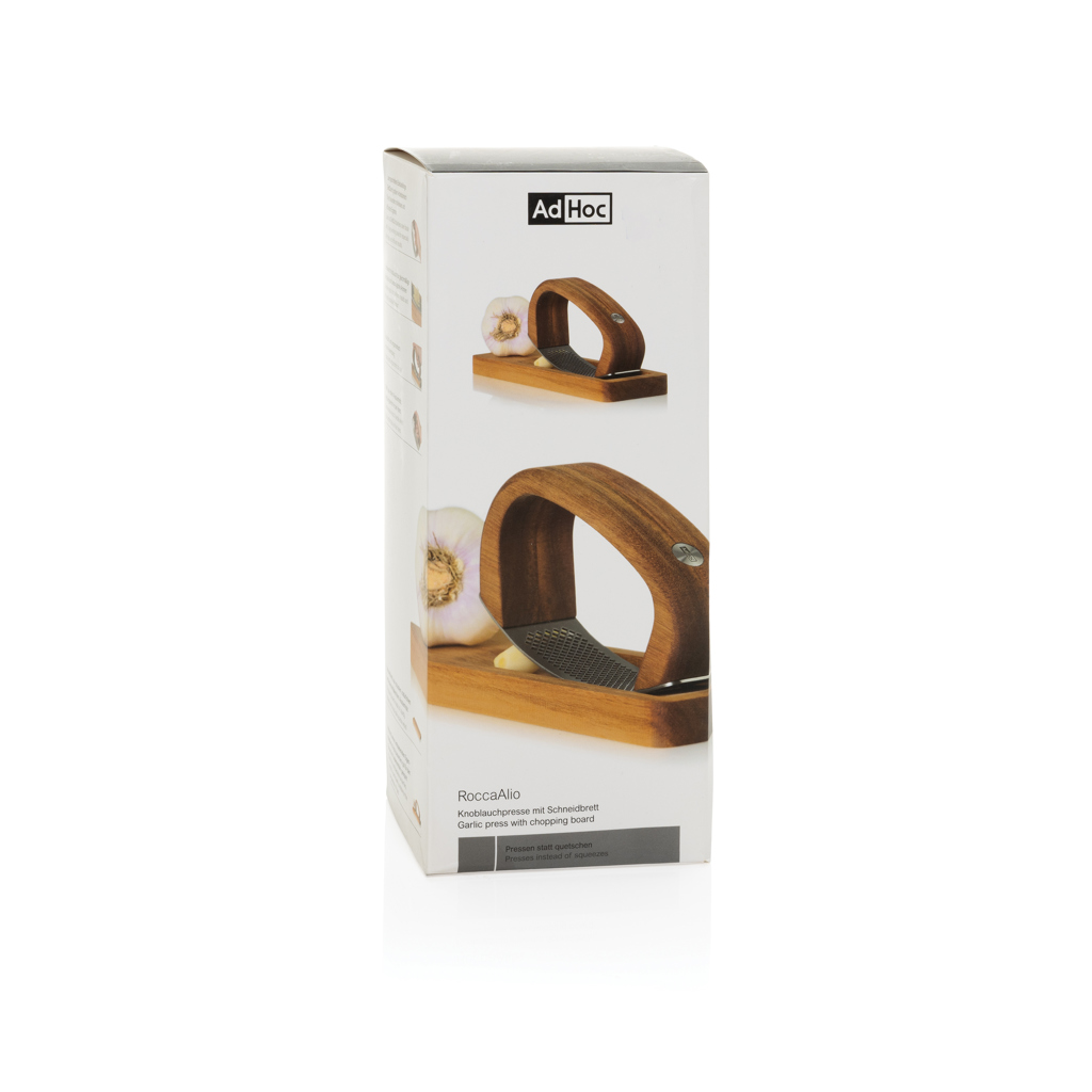 Prensa de ajos AdHoc RoccaAlio con tabla de cortar - Otros accesorios cocina - Regalo Promocional Personalizado - imagen 18