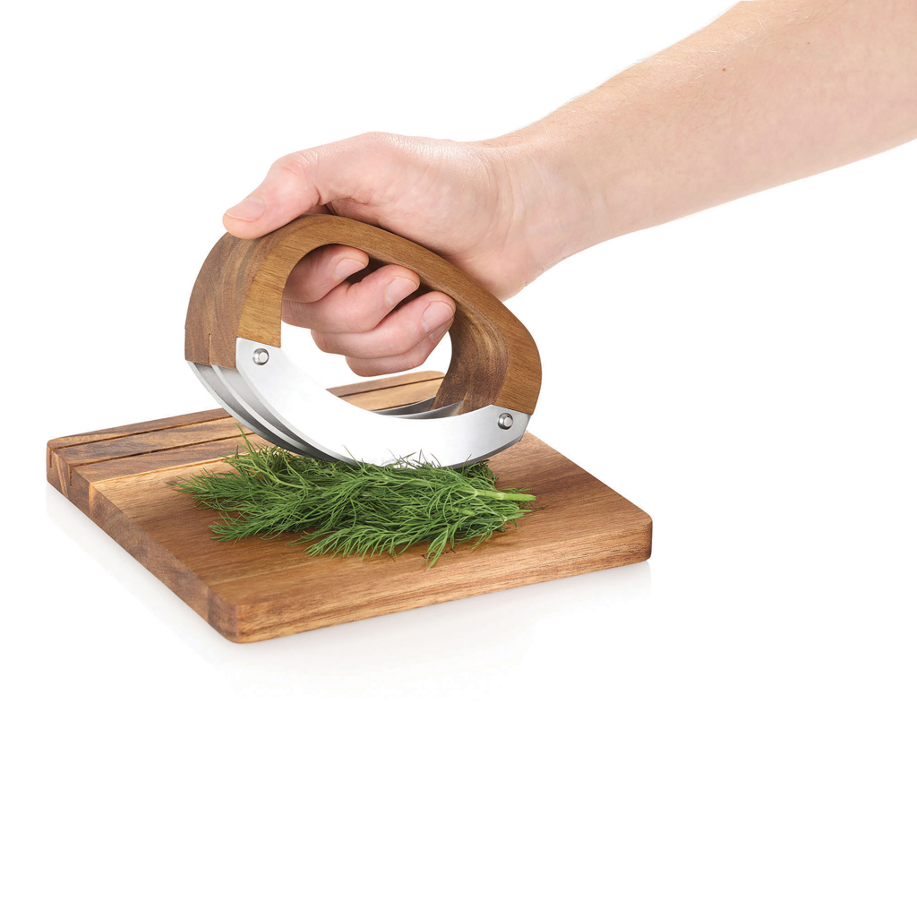 Cuchillo para picar AdHoc RoccaVerde con tabla de cortar - Otros accesorios cocina - Regalo Promocional Personalizado - imagen 7