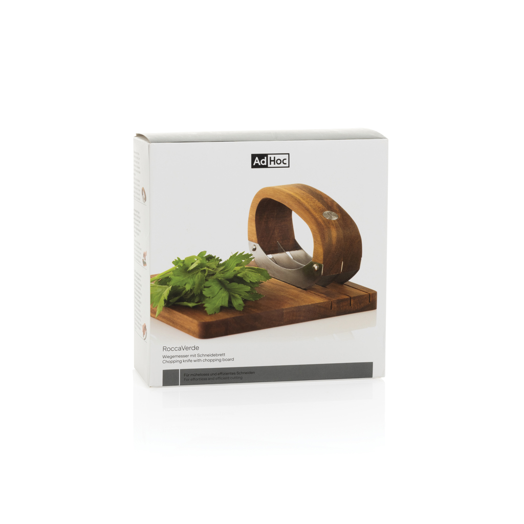 Cuchillo para picar AdHoc RoccaVerde con tabla de cortar - Otros accesorios cocina - Regalo Promocional Personalizado - imagen 13