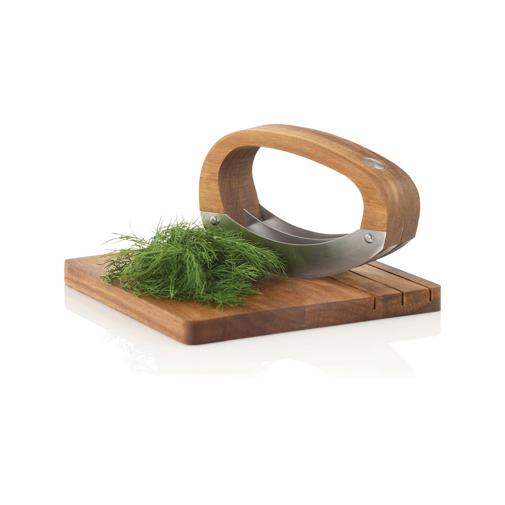 Cuchillo para picar AdHoc RoccaVerde con tabla de cortar - Otros accesorios cocina - Regalo Promocional Personalizado