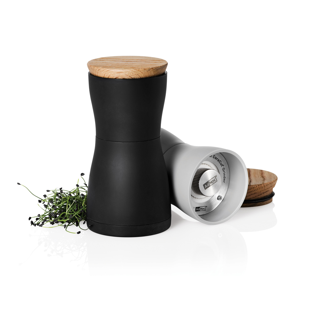 Set de molinillos dobles de sal y pimienta AdHoc - Otros accesorios cocina - Regalo Promocional Personalizado - imagen 5