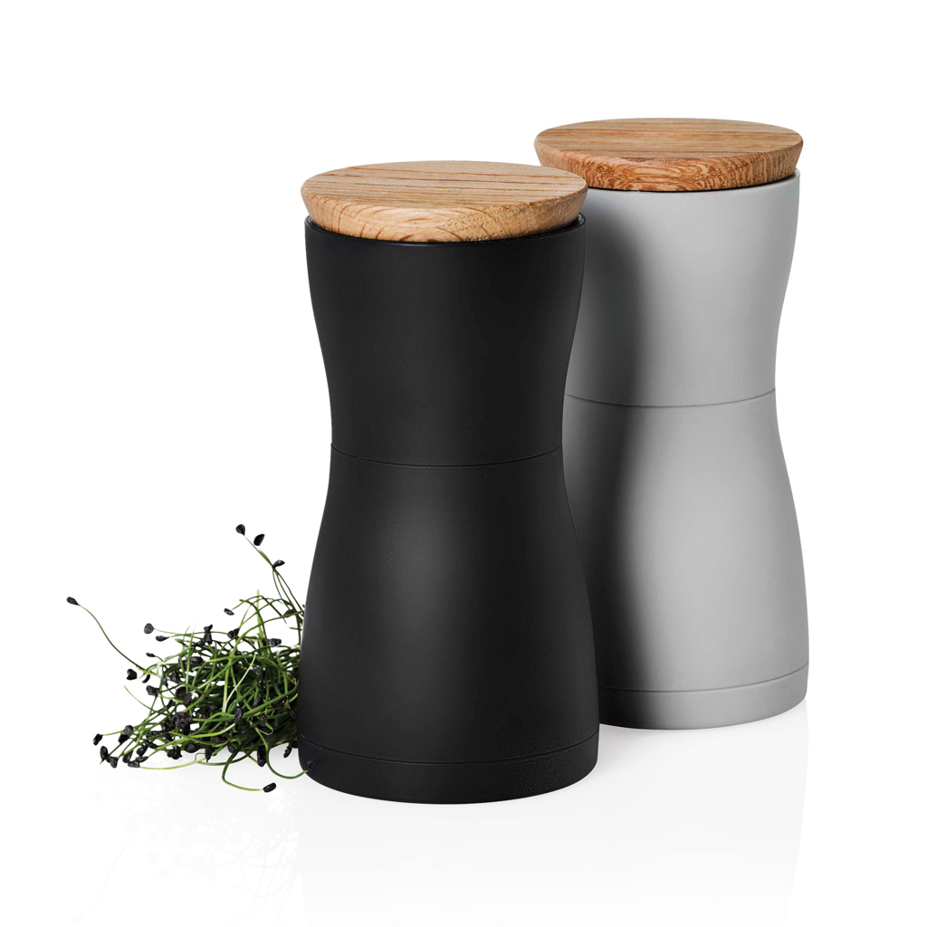 Set de molinillos dobles de sal y pimienta AdHoc - Otros accesorios cocina - Regalo Promocional Personalizado