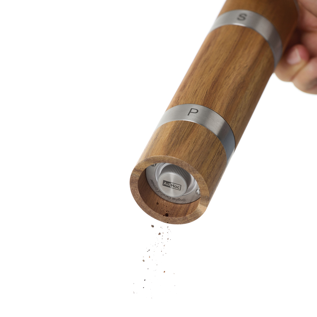 Molino doble AdHoc Duomill para pimienta y sal - Otros accesorios cocina - Regalo Promocional Personalizado - imagen 4