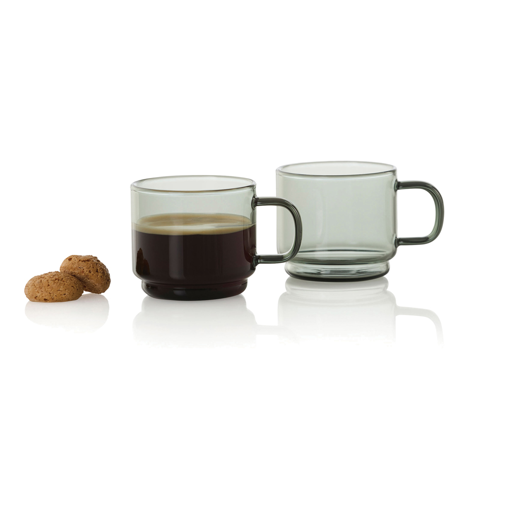 2 Tazas de espresso AdHoc Impact 70 ml - Tazas y vasos personalizados - Regalo Promocional Personalizado