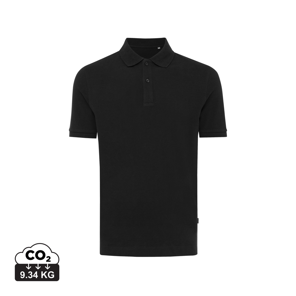 Polo personalizado Iqoniq Yosemite de algodón reciclado unisex