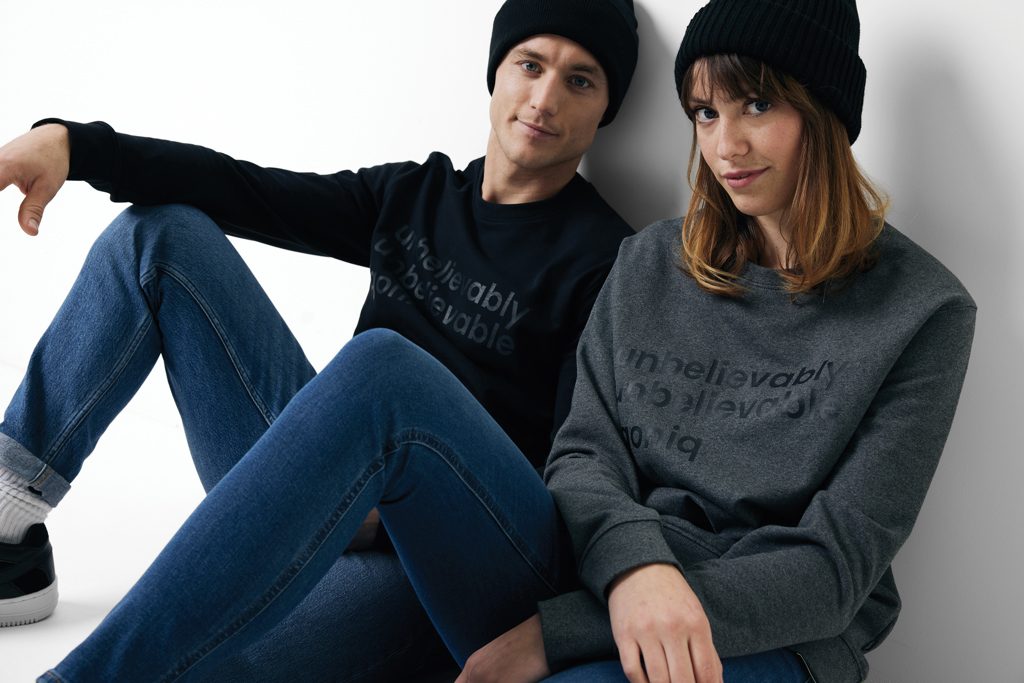Suéter personalizado Zion Iqoniq de algodón reciclado cuello redondo - Sudaderas personalizadas - Regalo Promocional Personalizado - imagen 9