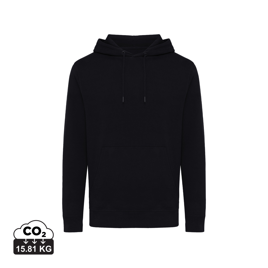 Sudadera personalizada Iqoniq Rila de algodón reciclado ligera con capucha - Sudaderas personalizadas - Regalo Promocional Personalizado
