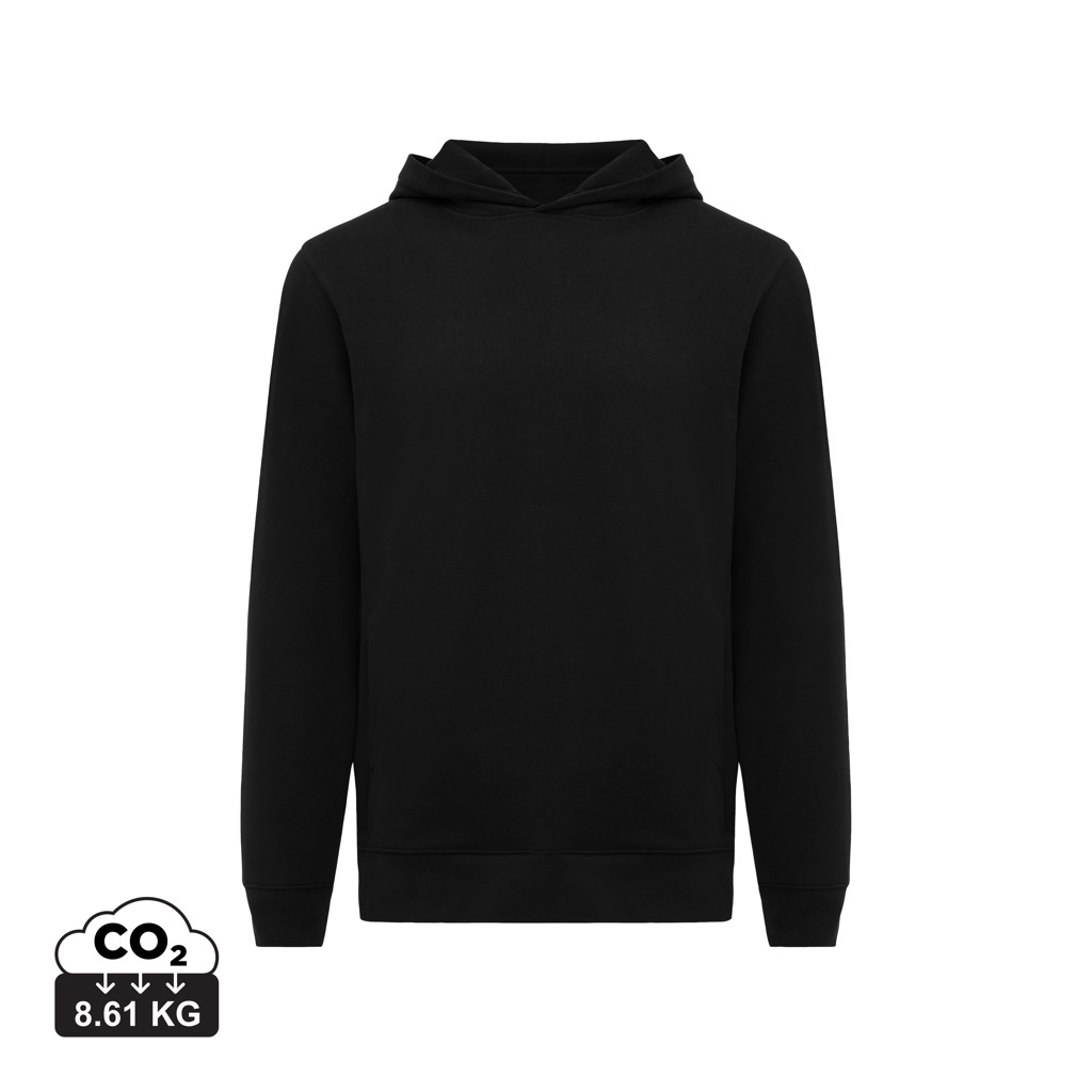 Sudadera IQONIQ Yengo con capucha algodón reciclado