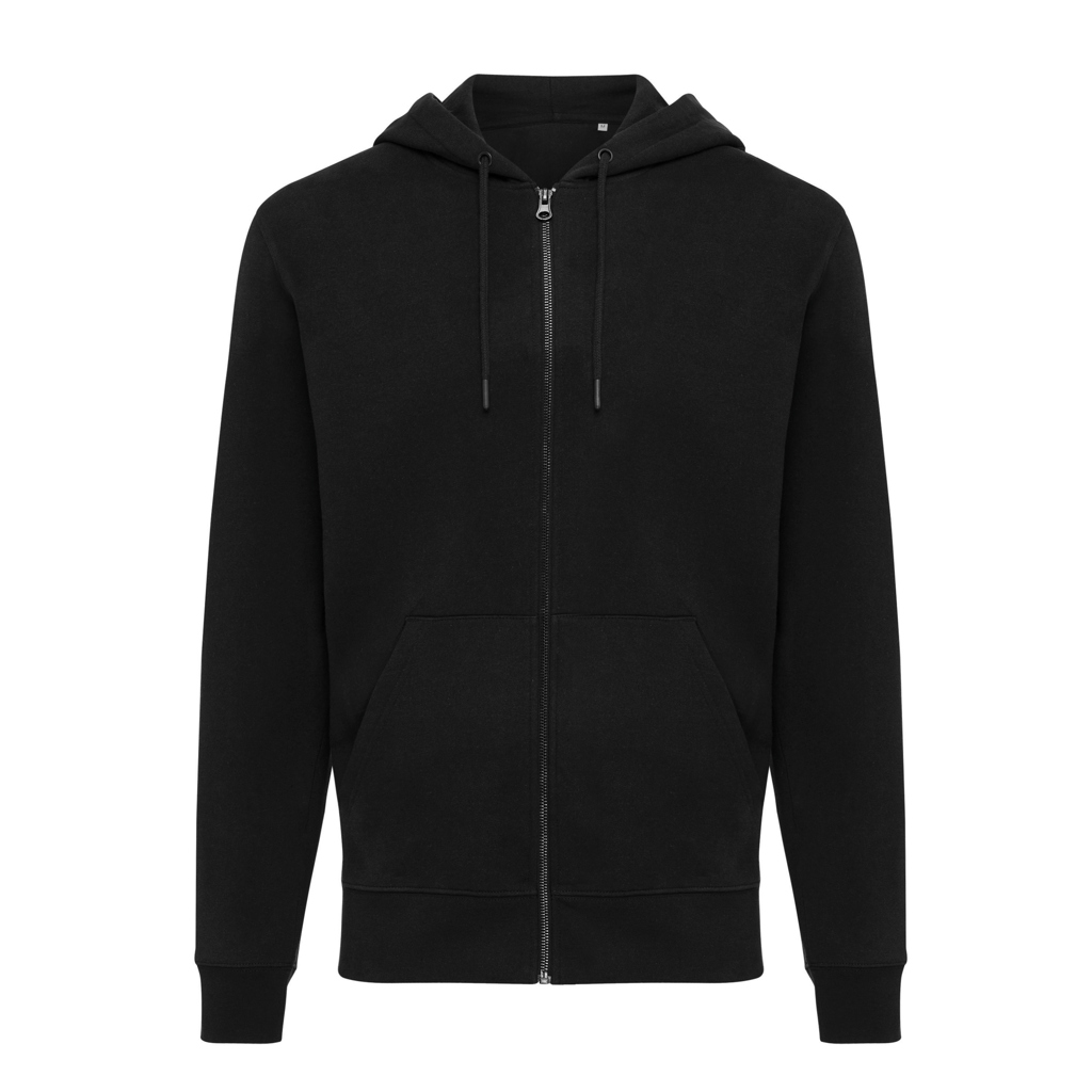 Sudadera personalizada Iqoniq Abisko de algodón reciclado con cremallera - Sudaderas personalizadas - Regalo Promocional Personalizado - vista alternativa