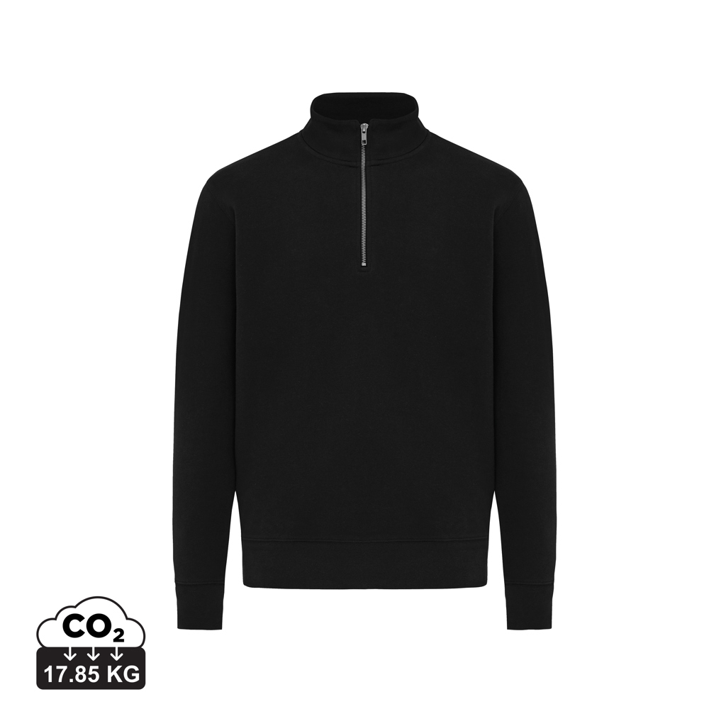 IQONIQ Elgon Sudadera Media Cremallera Algodón Reciclado - Sudaderas personalizadas - Regalo Promocional Personalizado