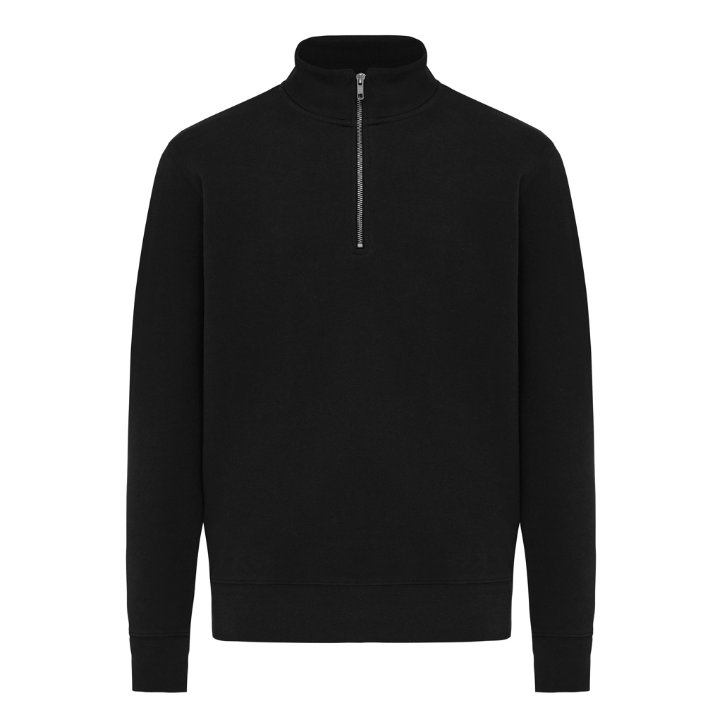 IQONIQ Elgon Sudadera Media Cremallera Algodón Reciclado - Sudaderas personalizadas - Regalo Promocional Personalizado - vista alternativa