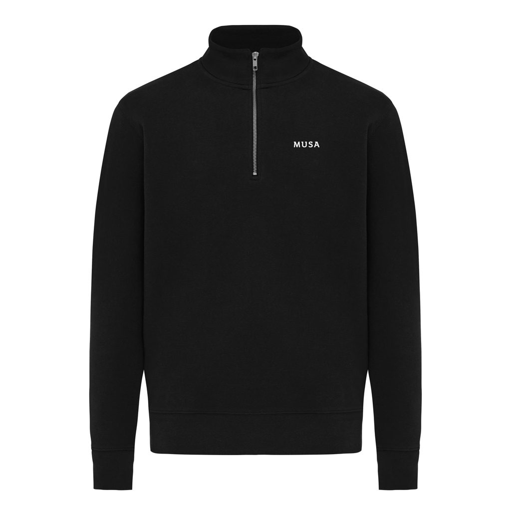 IQONIQ Elgon Sudadera Media Cremallera Algodón Reciclado - Sudaderas personalizadas - Regalo Promocional Personalizado - imagen 4