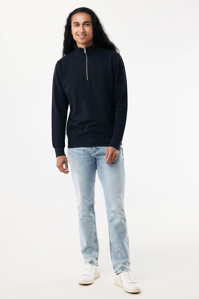 IQONIQ Elgon Sudadera Media Cremallera Algodón Reciclado - Sudaderas personalizadas - Regalo Promocional Personalizado - imagen 5