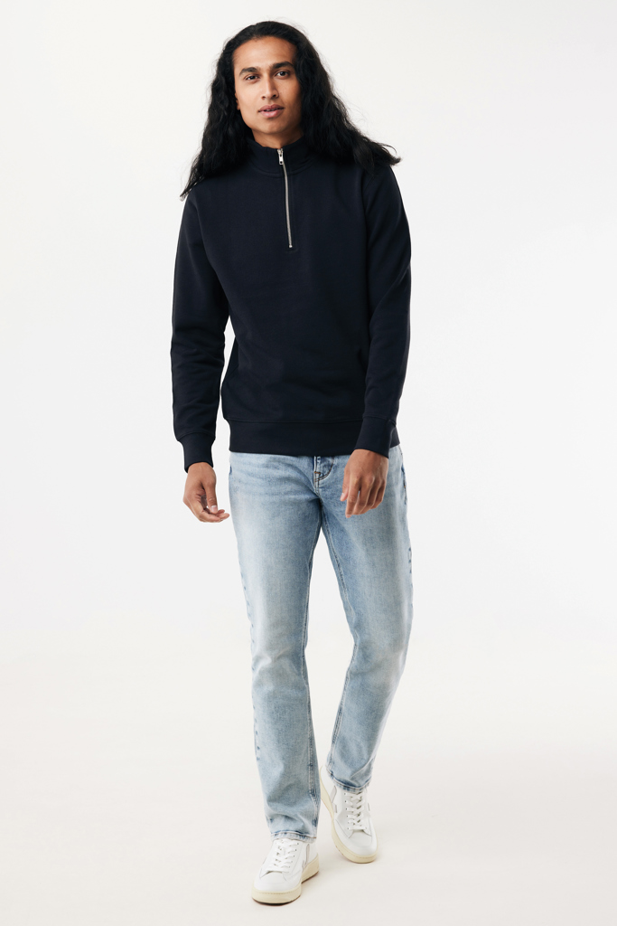 IQONIQ Elgon Sudadera Media Cremallera Algodón Reciclado - Sudaderas personalizadas - Regalo Promocional Personalizado - imagen 6
