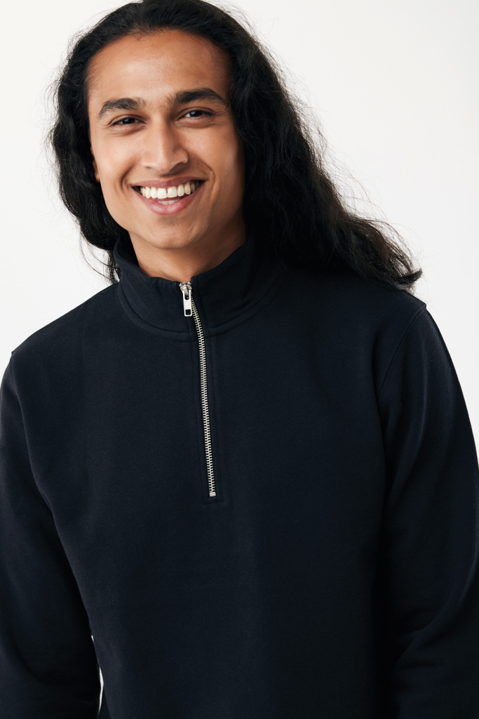 IQONIQ Elgon Sudadera Media Cremallera Algodón Reciclado - Sudaderas personalizadas - Regalo Promocional Personalizado - imagen 9