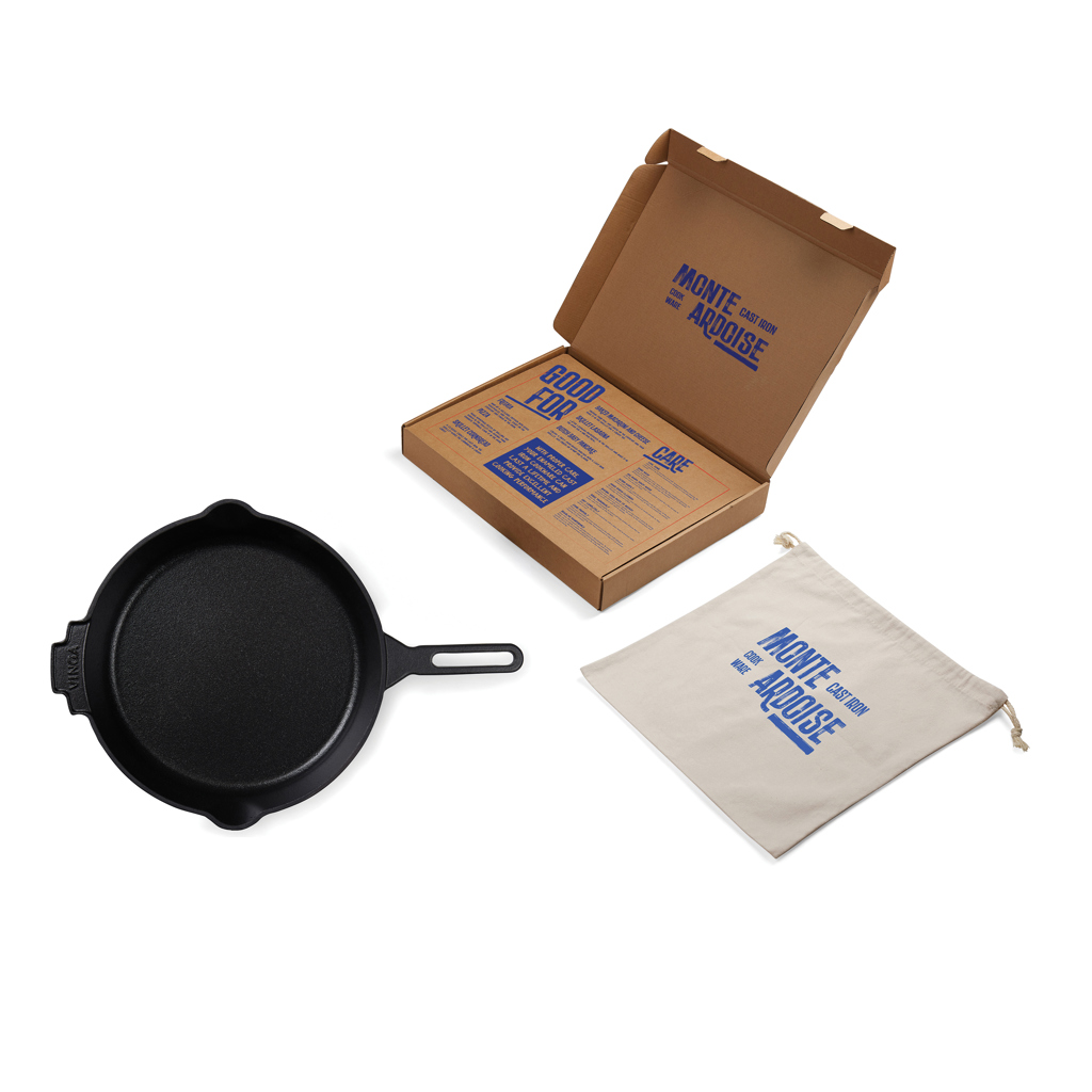Sartén personalizada VINGA Monte Ardoise de hierro fundido 27cm - Otros accesorios cocina - Regalo Promocional Personalizado - imagen 8