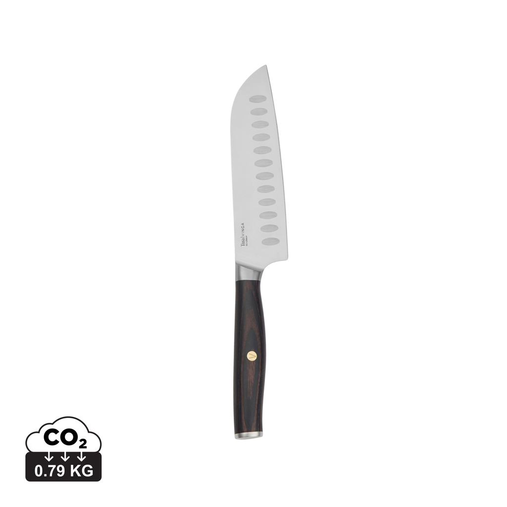 Cuchillo personalizado santoku VINGA Tara de acero reciclado RCS - Otros accesorios cocina - Regalo Promocional Personalizado