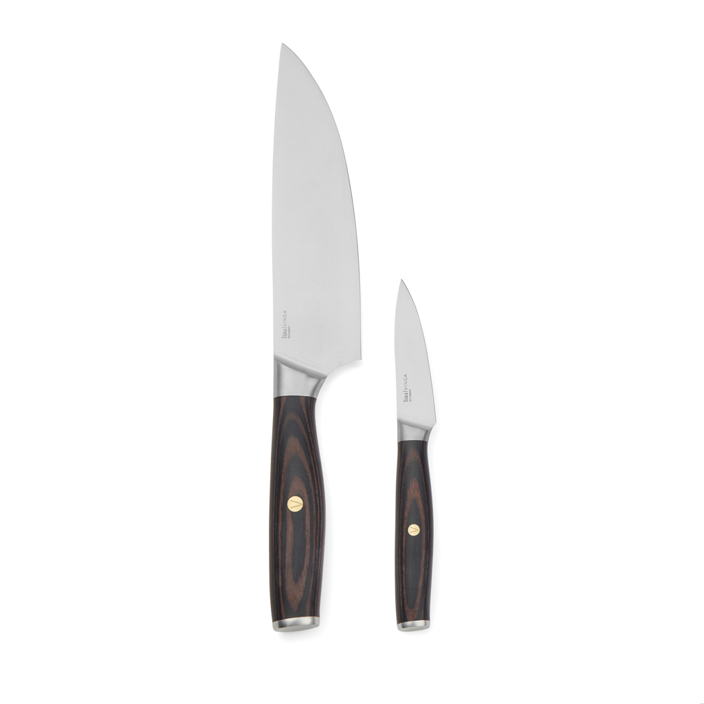 Set de chef personalizado VINGA Tara de acero reciclado RCS - Packs de regalo personalizado - Regalo Promocional Personalizado - vista alternativa