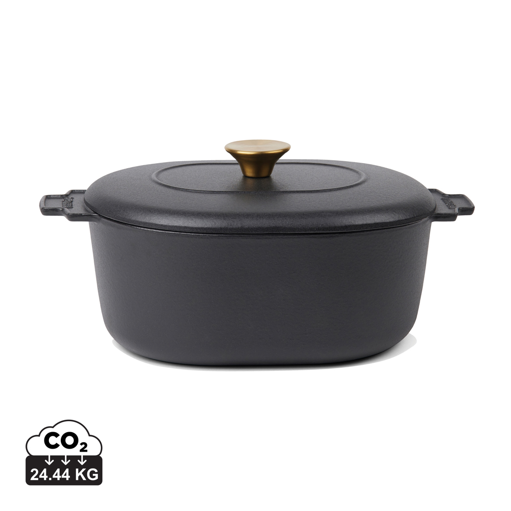 Cocotte personalizada VINGA Monte Heritage de hierro fundido 4L - Otros accesorios cocina - Regalo Promocional Personalizado