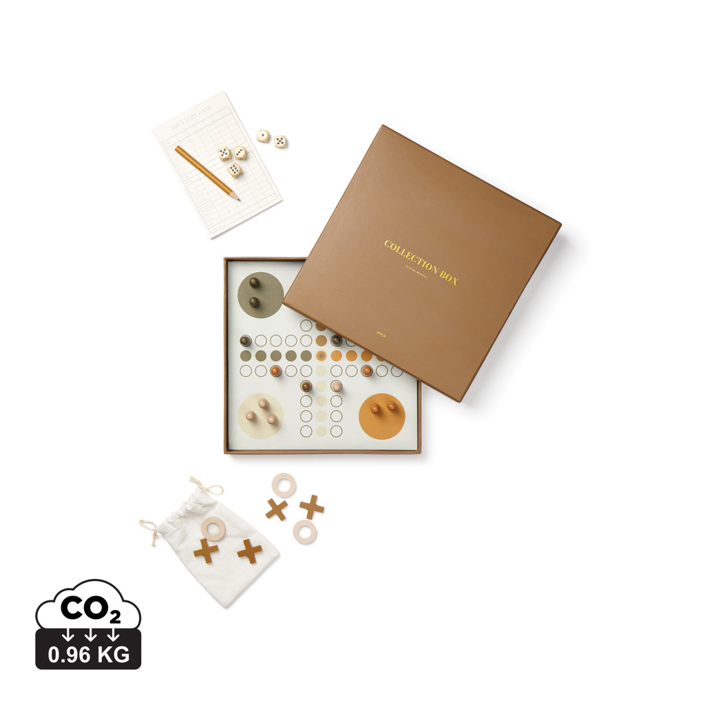Caja de juegos de mesa personalizada VINGA Coffee - Tazas y vasos personalizados - Regalo Promocional Personalizado