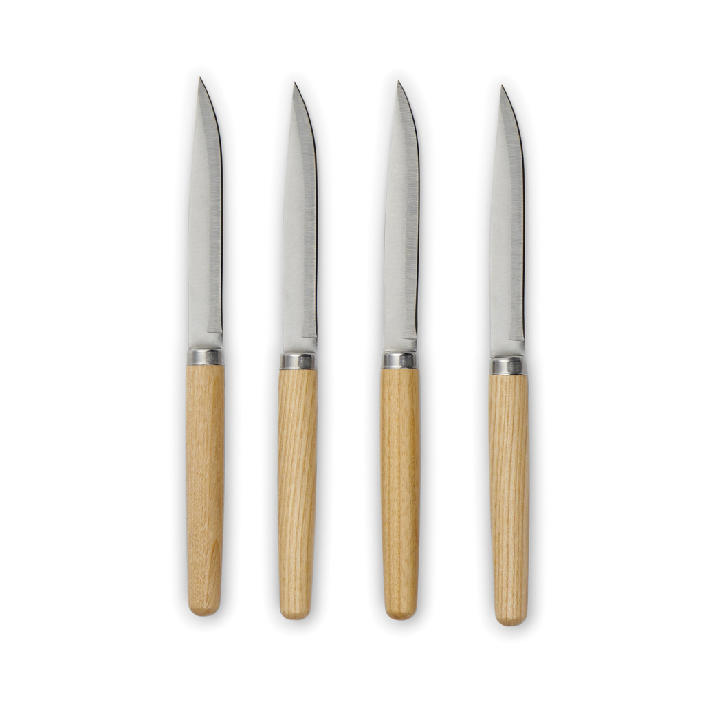 Cuchillos retro personalizados VINGA para carne de fresno - Otros accesorios cocina - Regalo Promocional Personalizado - vista alternativa