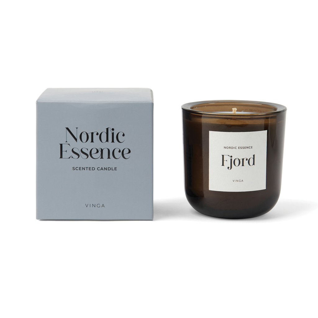 Vela personalizada grande VINGA de cera de soja perfumada - Velas personalizadas - Regalo Promocional Personalizado - imagen 2
