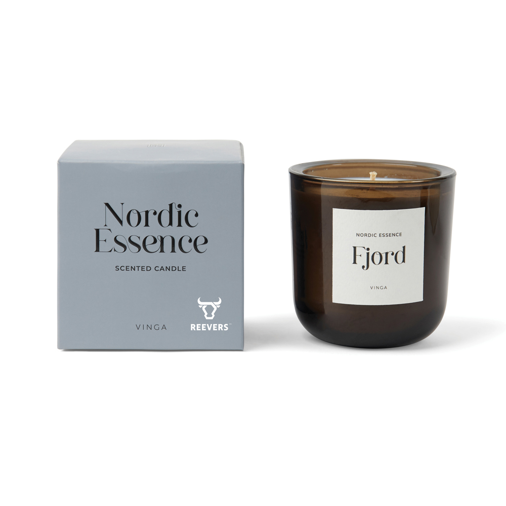 Vela personalizada grande VINGA de cera de soja perfumada - Velas personalizadas - Regalo Promocional Personalizado - imagen 4