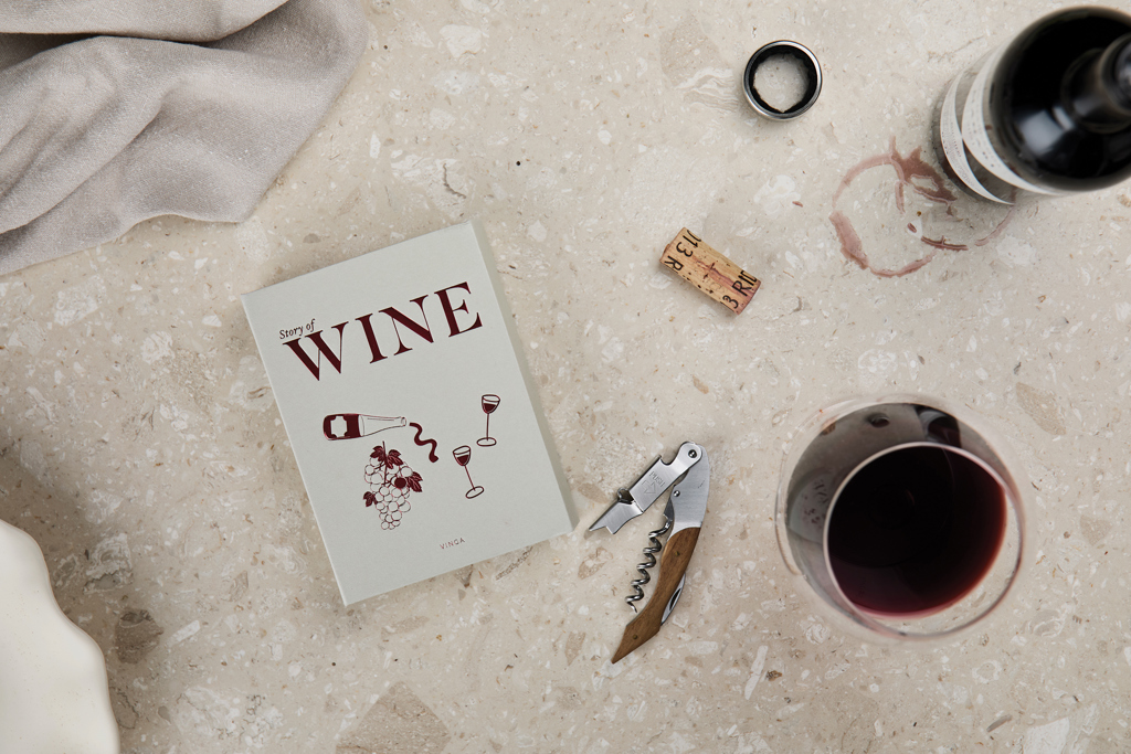 Set Historia del vino personalizado VINGA de acero inoxidable - Otros accesorios bodega - Regalo Promocional Personalizado - imagen 5