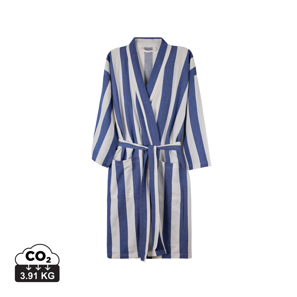 Bata personalizada VINGA Ornos hammam S/M con certificación GRS - Toallas personalizadas - Regalo Promocional Personalizado