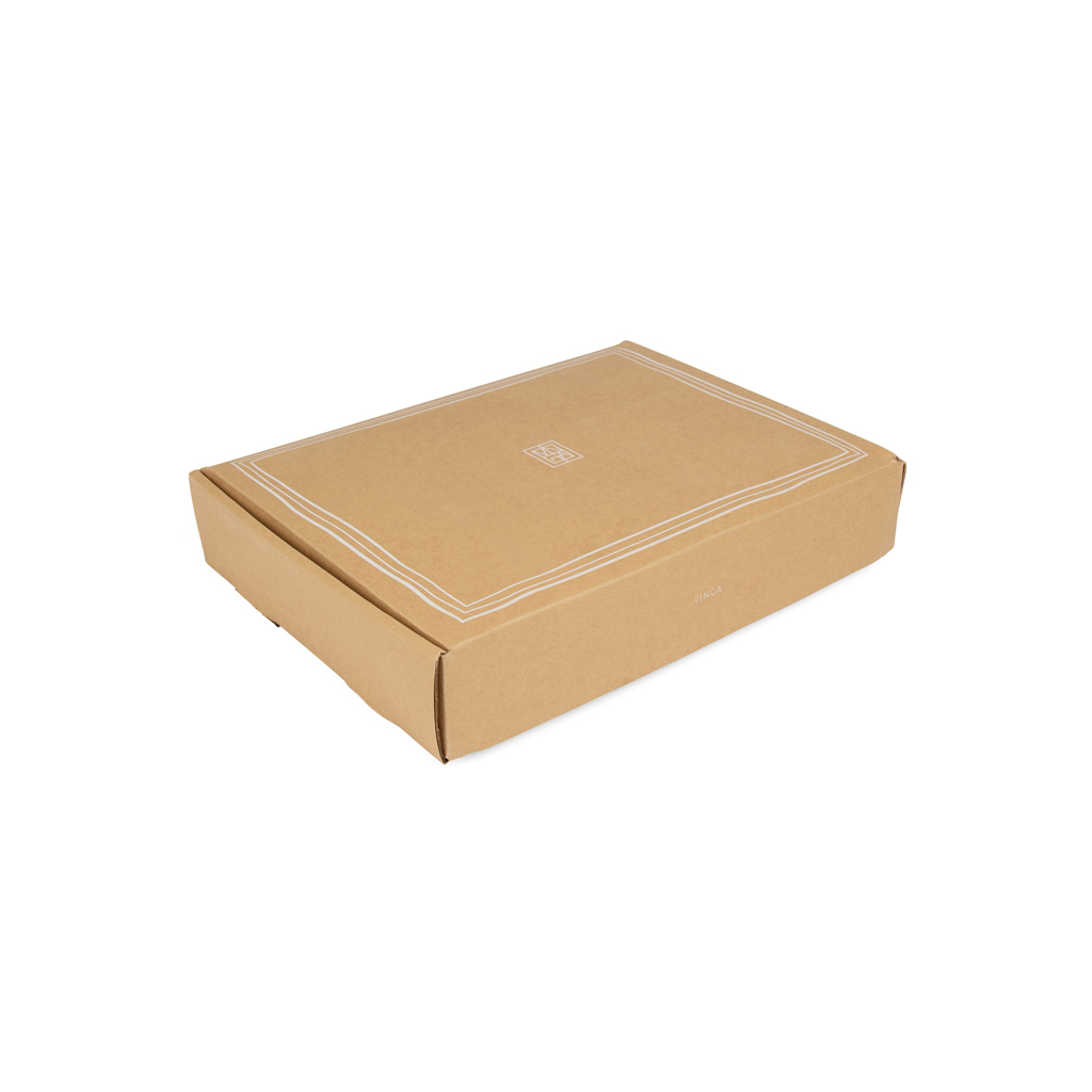 Juego ropa 4 pcs de cama VINGA Marston OCS algodón orgánico - Hogar - Regalo Promocional Personalizado - imagen 6