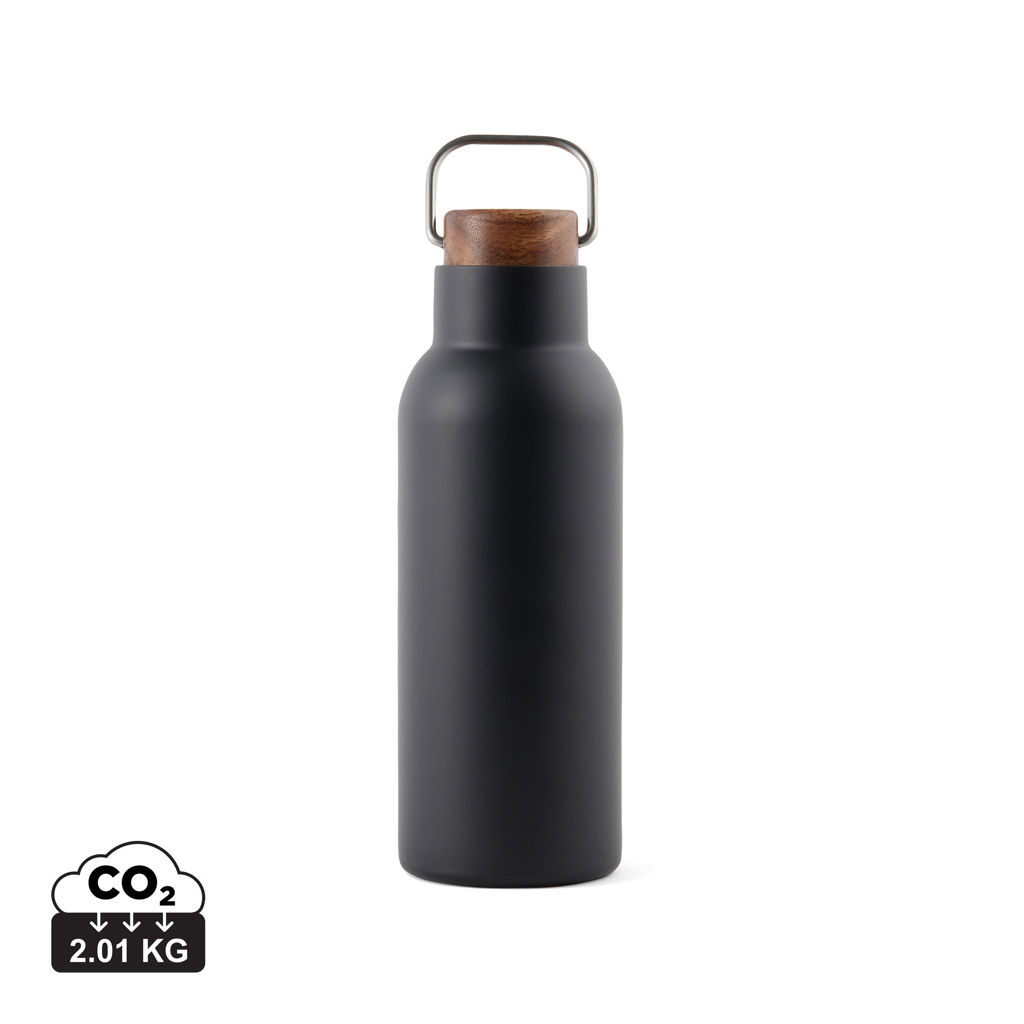 Botella personalizada VINGA Ciro de acero reciclado RCS al vacío de 580ml - Termos personalizados - Regalo Promocional Personalizado