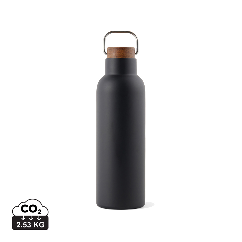 Botella personalizada VINGA Ciro de acero reciclado RCS al vacío de 800ml - Termos personalizados - Regalo Promocional Personalizado