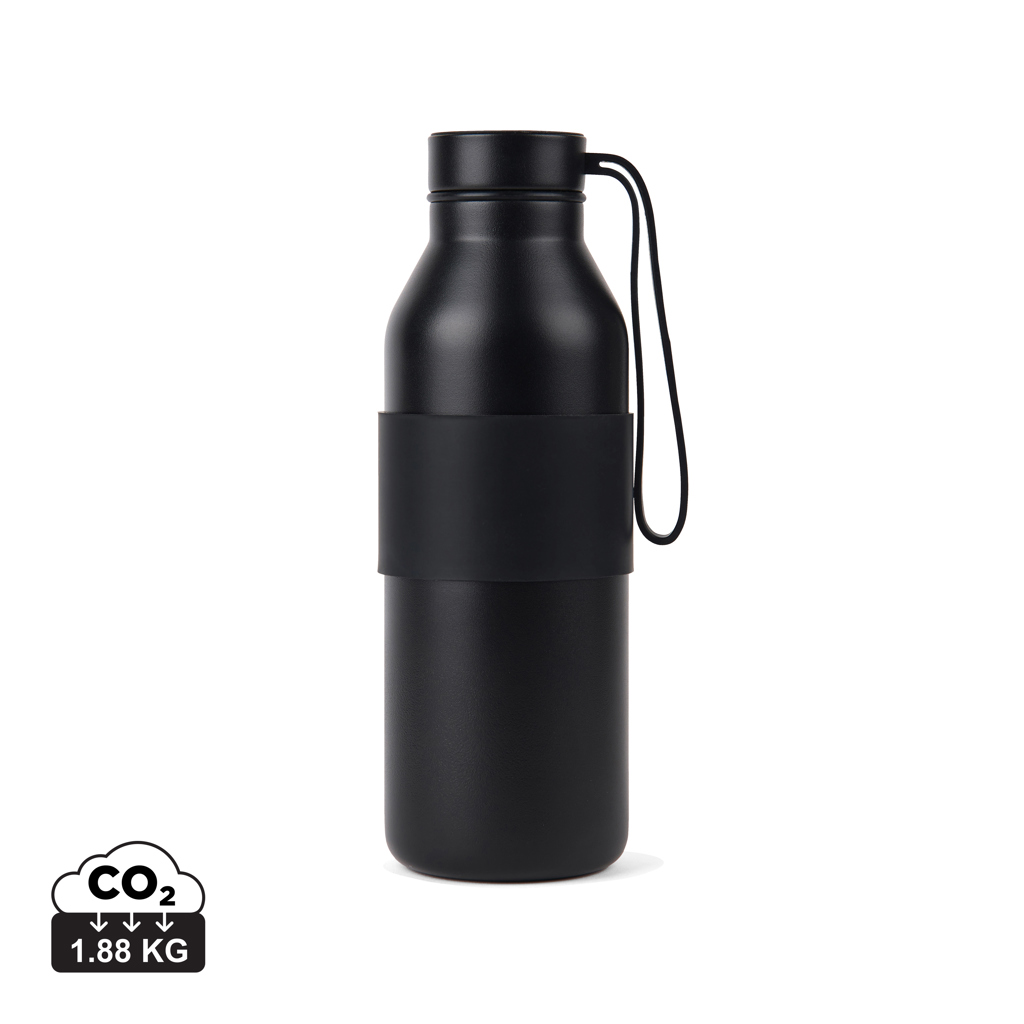 Botella tipo bandolera VENGA Niro RCS SS 500 ml - Termos personalizados - Regalo Promocional Personalizado