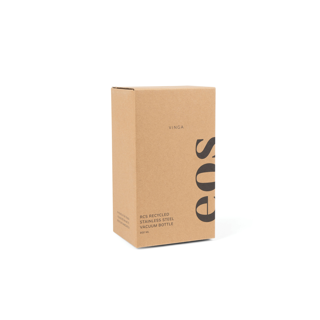 Botella personalizada VINGA Eos voyager de acero reciclado RCS de 800ml - Termos personalizados - Regalo Promocional Personalizado - imagen 3