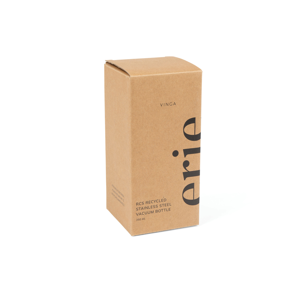 Taza personalizada VINGA Erie push de acero reciclado RCS de 350ml - Tazas y botellas - Regalo Promocional Personalizado - imagen 3