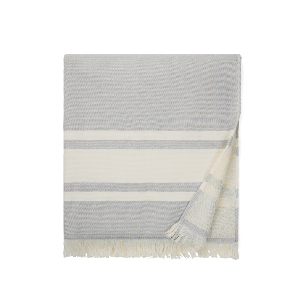 Toalla personalizada VINGA Tolo hammam de rizo con doble textura - Verano - Regalo Promocional Personalizado - vista alternativa