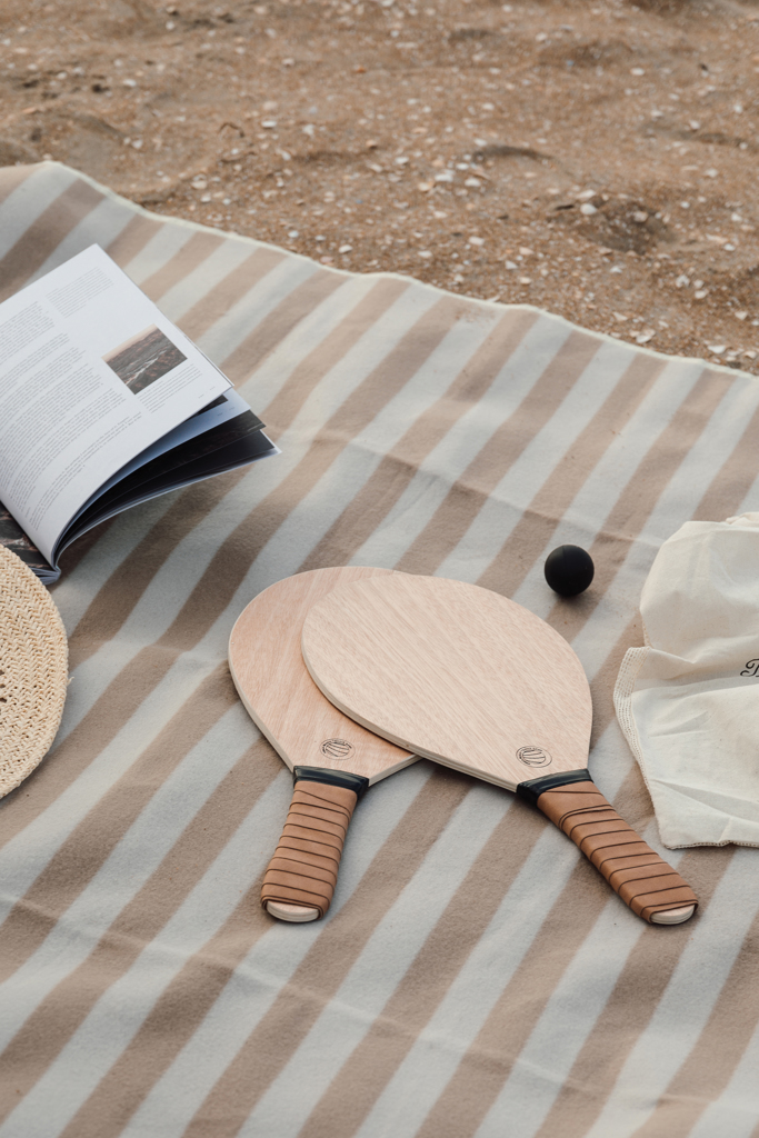 Juego tenis de playa personalizado VINGA Colos de madera de álamo - Regalos Premium - Regalo Promocional Personalizado - imagen 6