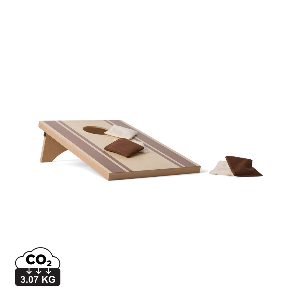 Juego Cornhole personalizado VINGA de MDF con certificación FSC - Verano - Regalo Promocional Personalizado