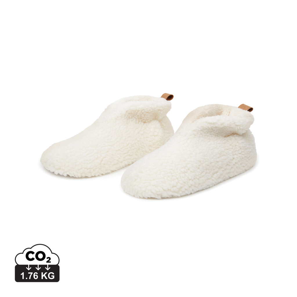 Zapatillas personalizadas VINGA Santos acogedoras de pelo reciclado RCS - Ropa y accesorios - Regalo Promocional Personalizado