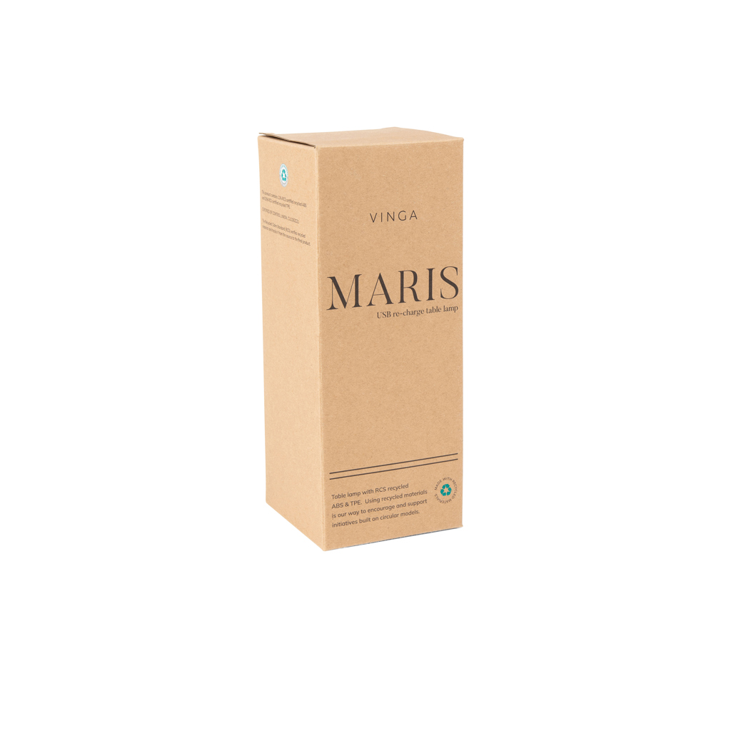 Lámpara de mesa personalizada VINGA Maris de ABS reciclado RCS - Tecnología - Regalo Promocional Personalizado - imagen 3