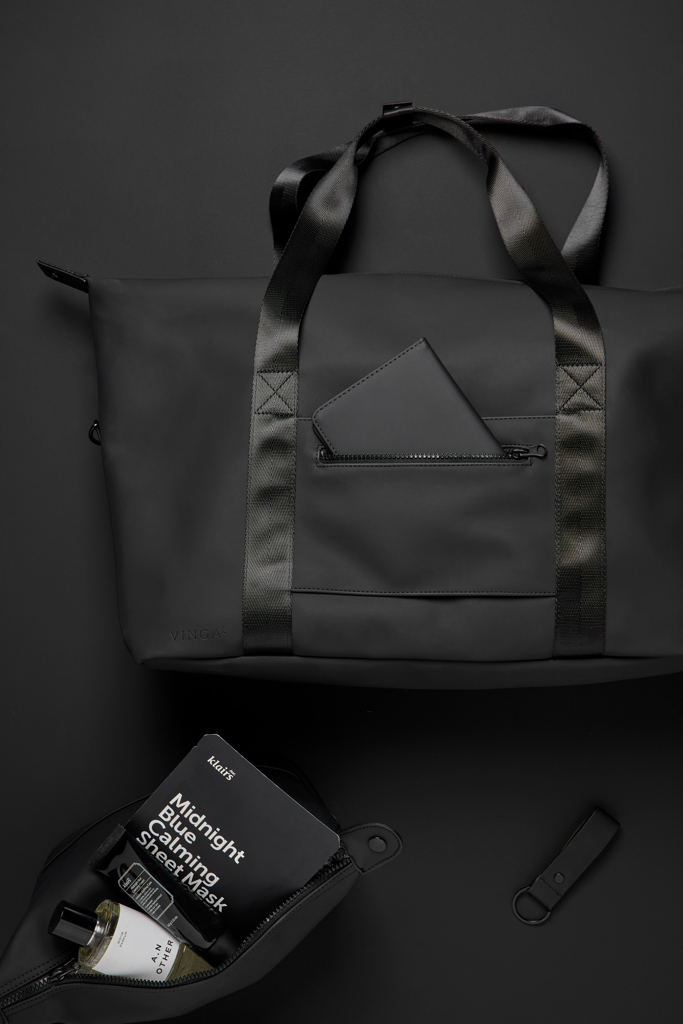 Bolsa fin de semana personalizada VINGA Baltimore de poliéster reciclado RCS - Regalos Premium - Regalo Promocional Personalizado - imagen 11