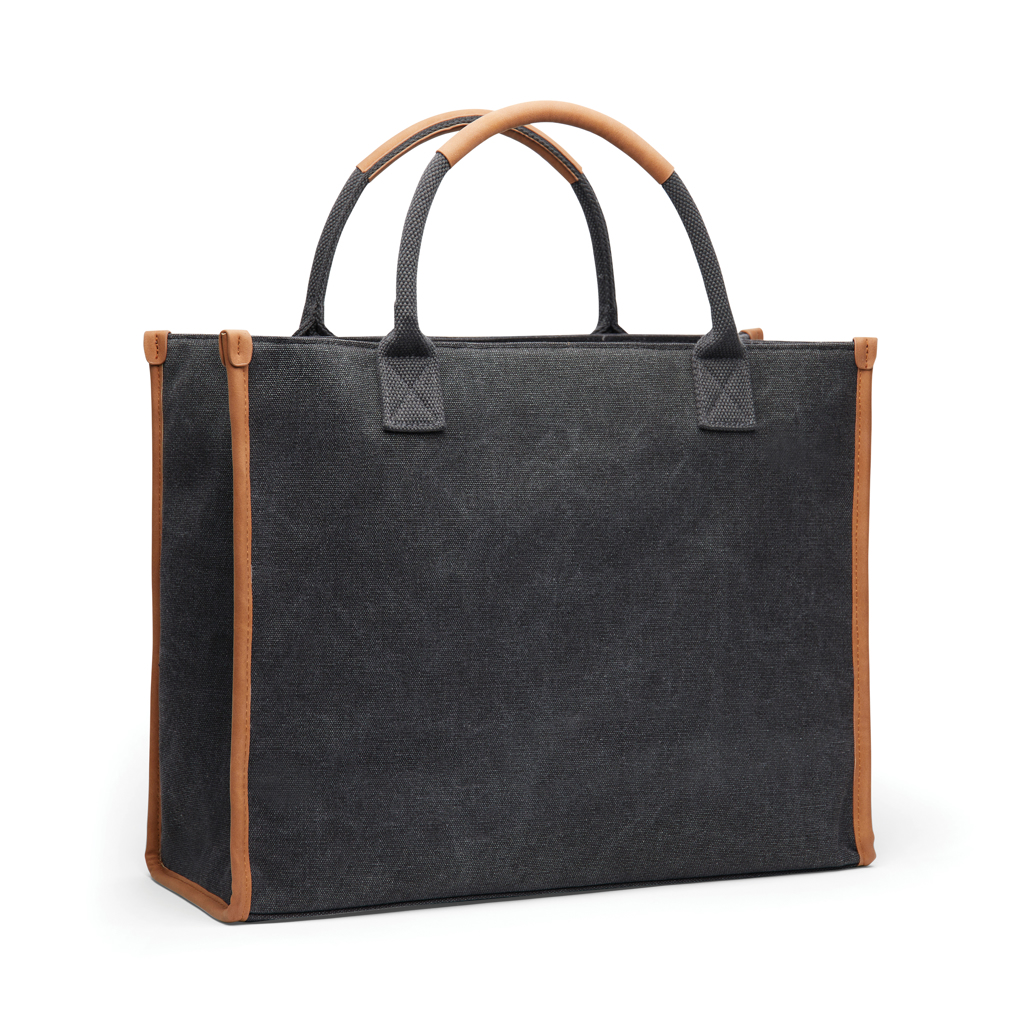 Bolsa de oficina personalizada VINGA Bosler de lona reciclada RCS - Regalos Premium - Regalo Promocional Personalizado - imagen 4