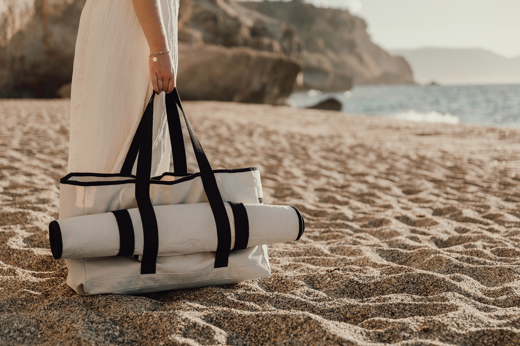 Bolsa de playa de lona reciclada Vinga Volonne AWARE™ - Regalos Premium - Regalo Promocional Personalizado - imagen 9